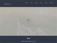 Tablet Screenshot of parsus.com